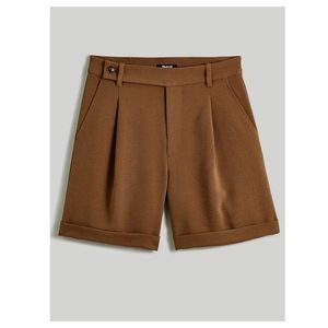 Madewell Harlow Shorts 0 size small NWT light roast tailored dressy
